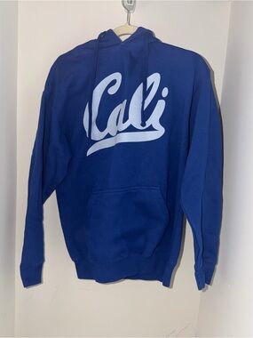 A.M.S Women’s Royal Blue 'Cali' Graphic Hoodie